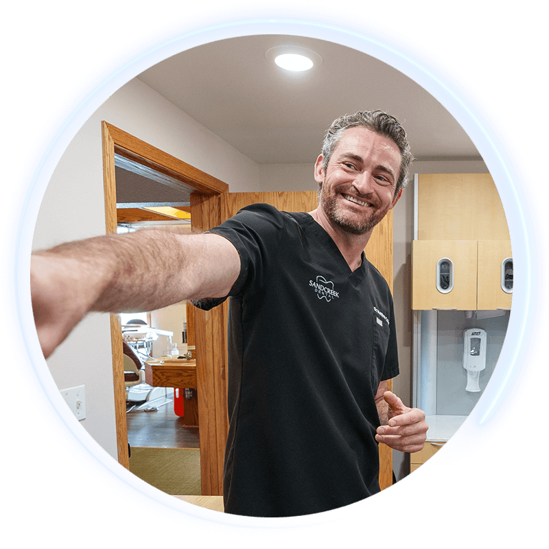 er dental we treat point dr calkins