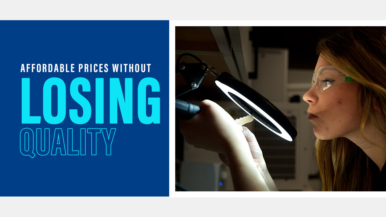 without losing quality
